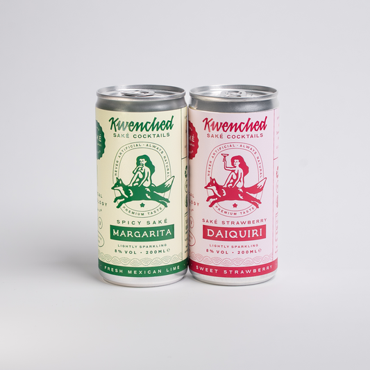 Mixed Pack - Spicy Saké Margarita & Saké Strawberry Daiquiri