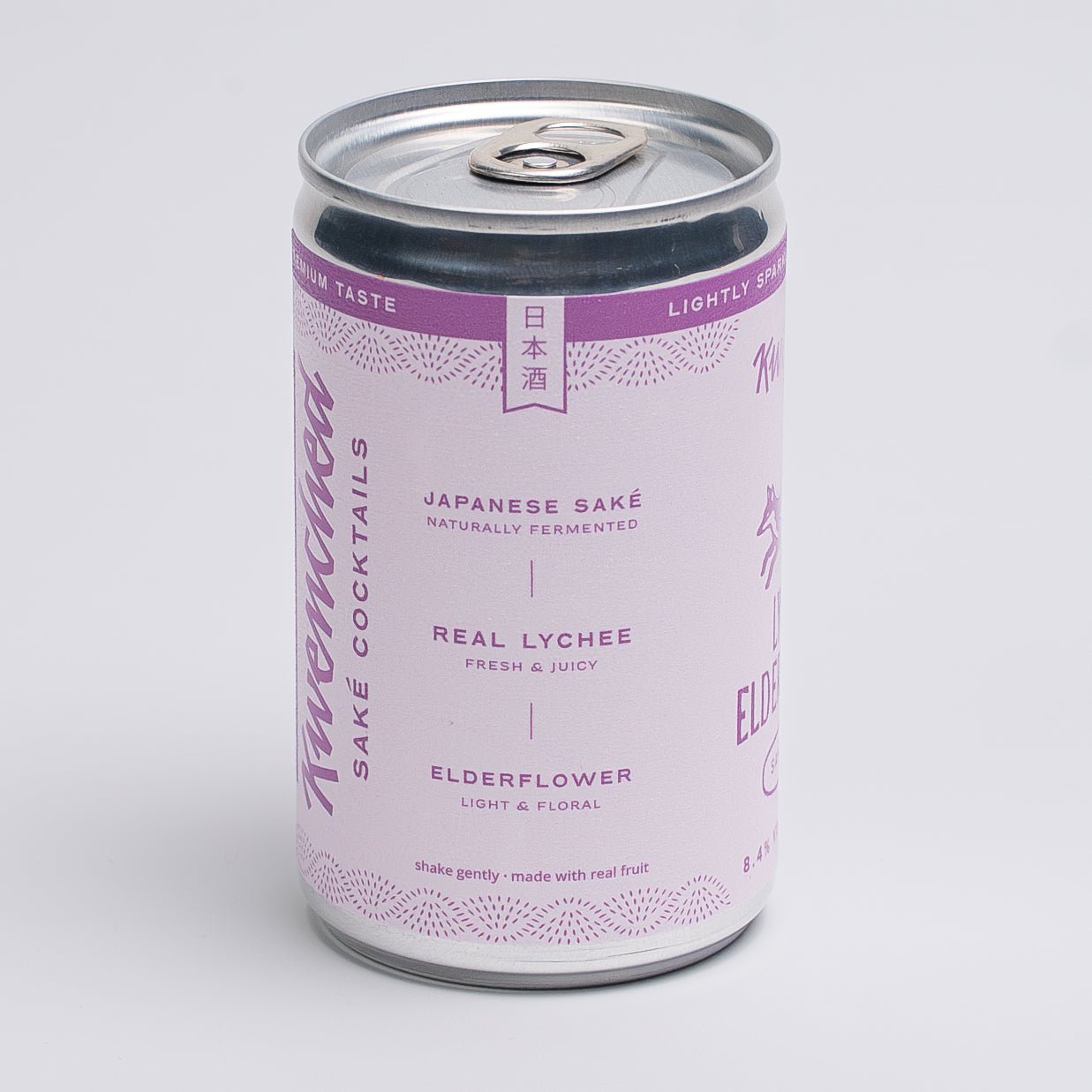Lychee Elderflower Sake-Tini - Kwenched