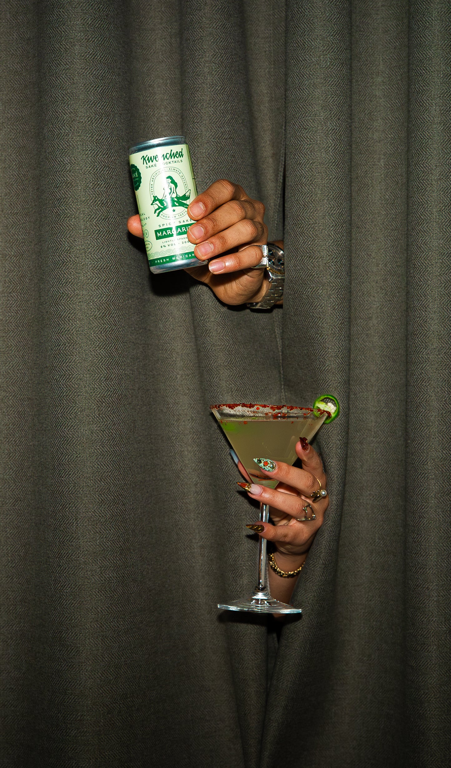 Spicy Saké Margarita