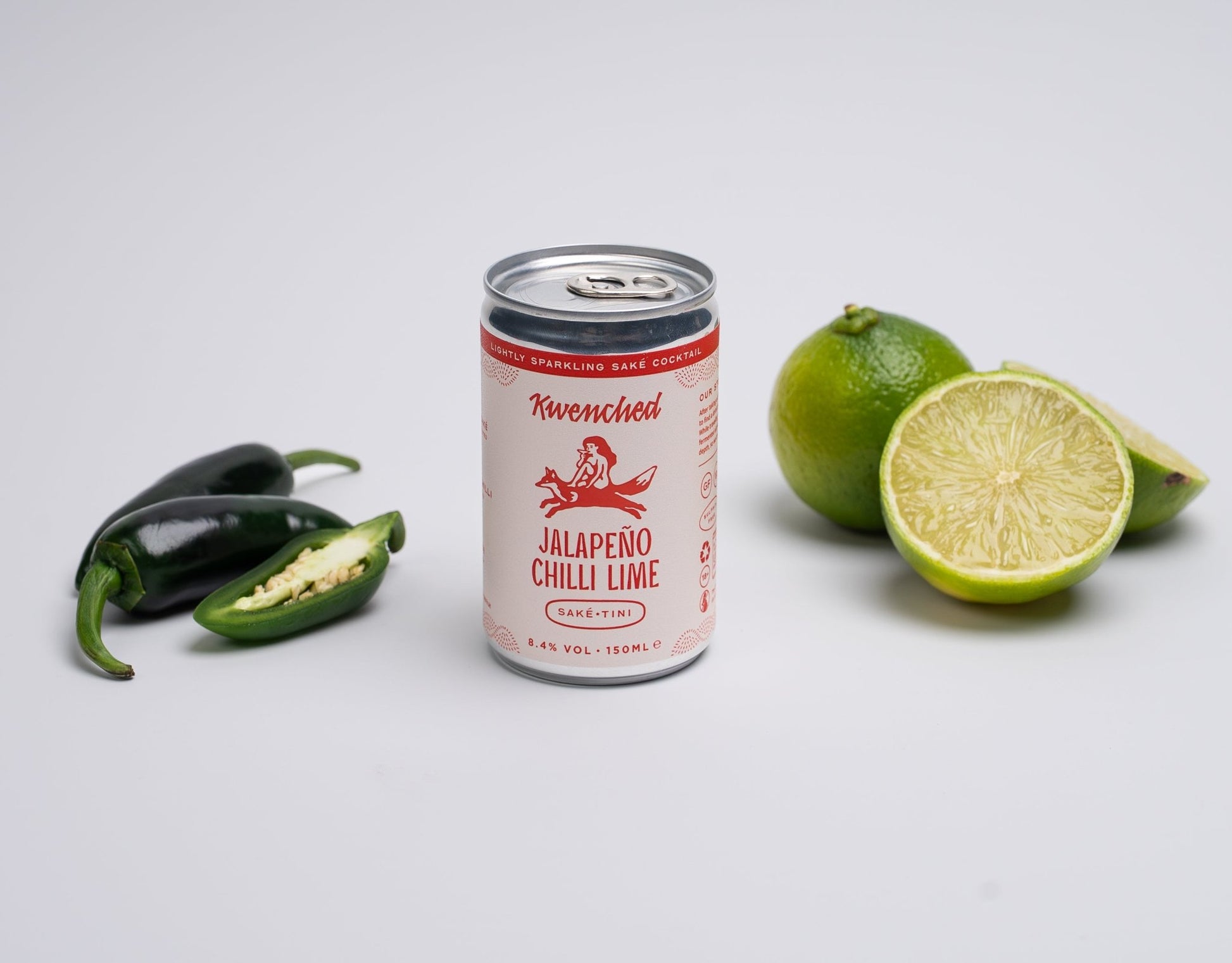 Jalapeño Chilli Lime Sake-Tini - Kwenched
