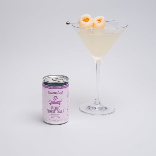 Sake-Tini Mixed Pack: Lychee Elderflower, Jalapeño Chilli Lime, Matcha Passionfruit - Kwenched